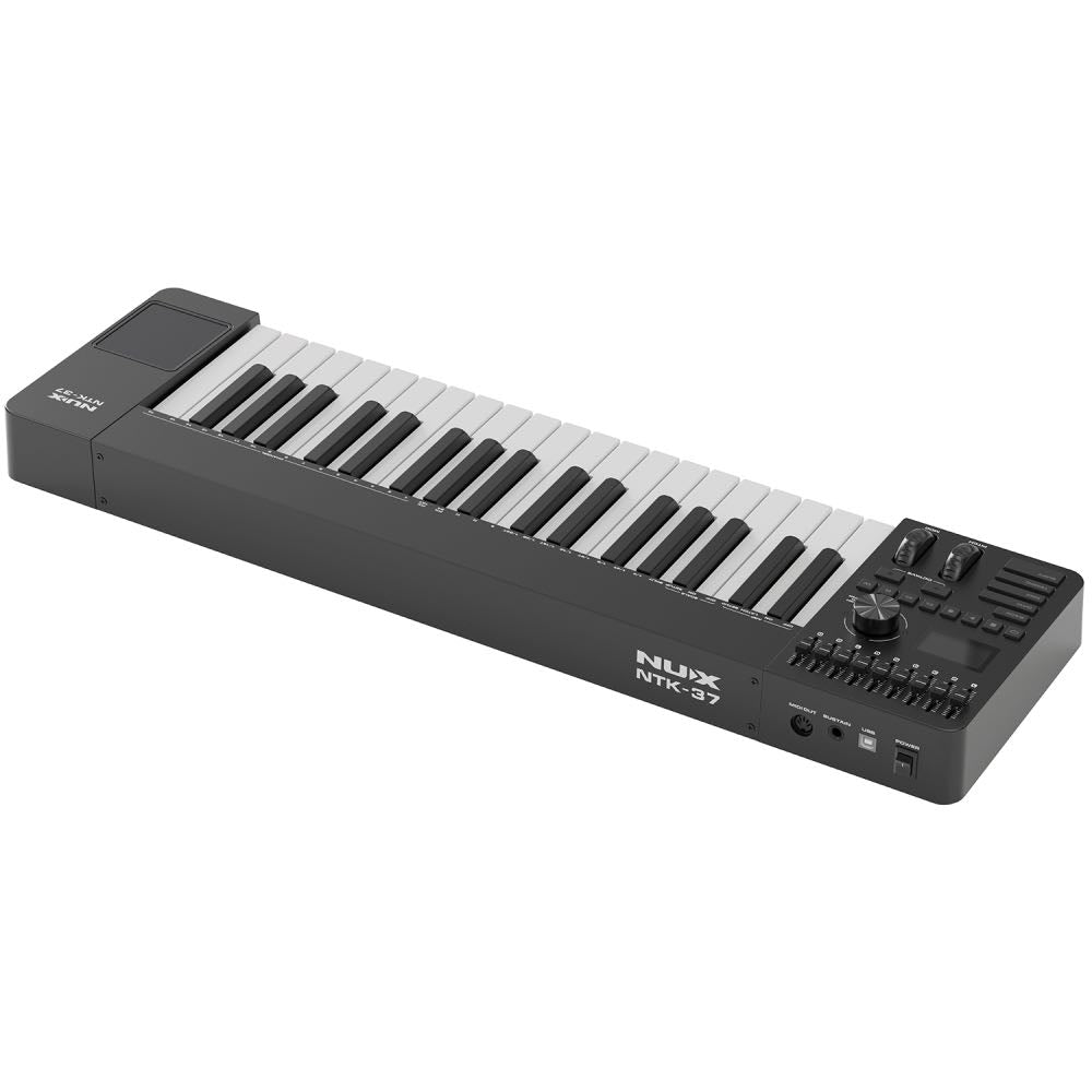 NUX NTK-Series 37-Key USB MIDI Control Keyboard – FREE Cubase LE (Included)