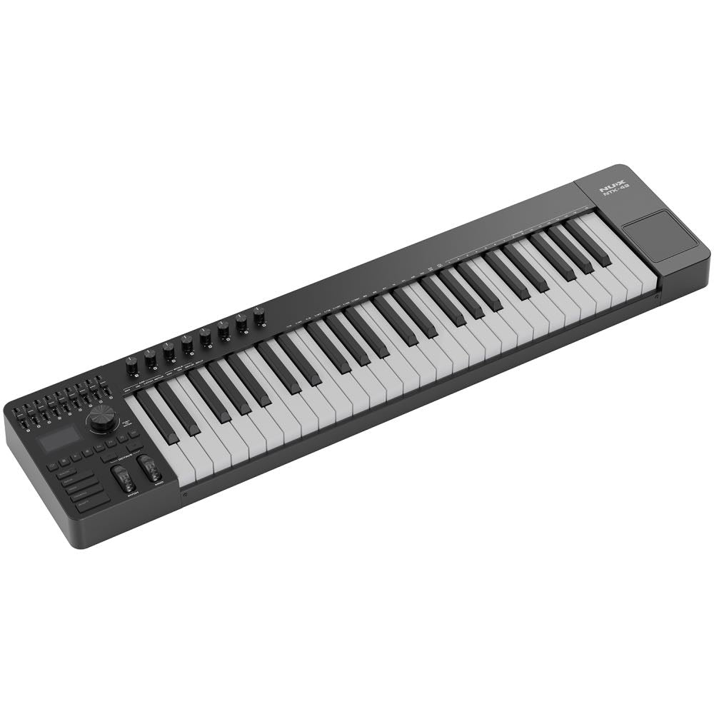 NUX NTK-Series 49-Key USB MIDI Control Keyboard – FREE Cubase LE (Included)