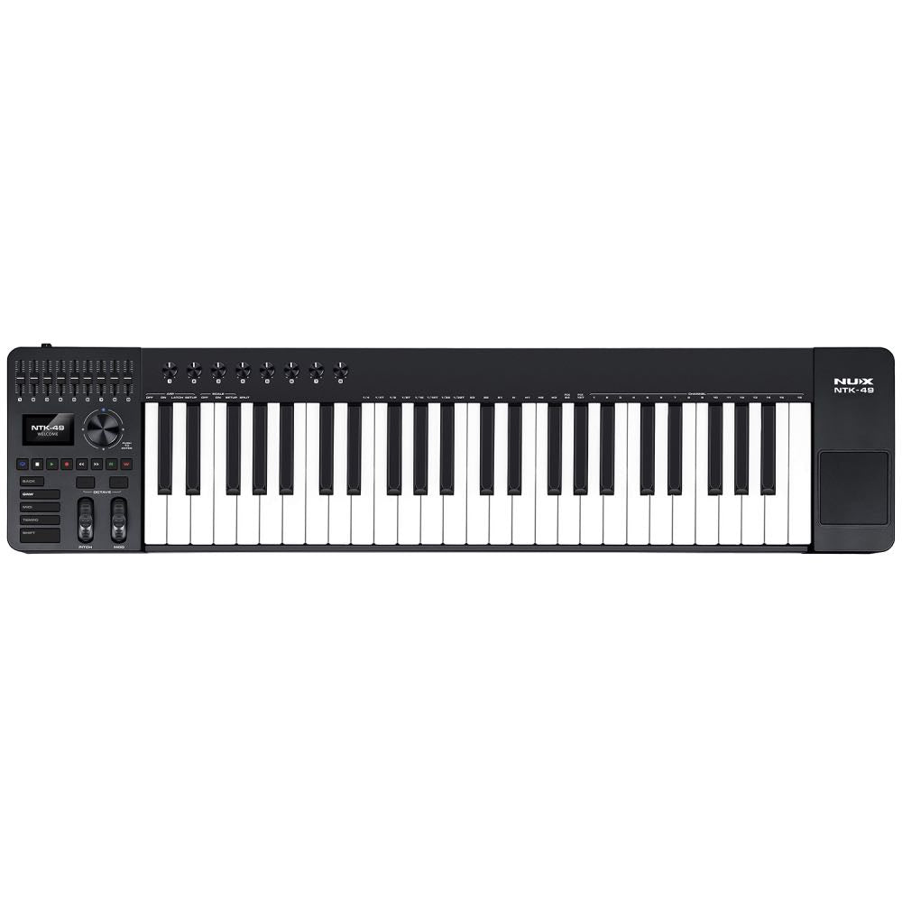 NUX NTK-Series 61-Key USB MIDI Control Keyboard – FREE Cubase LE (Included)