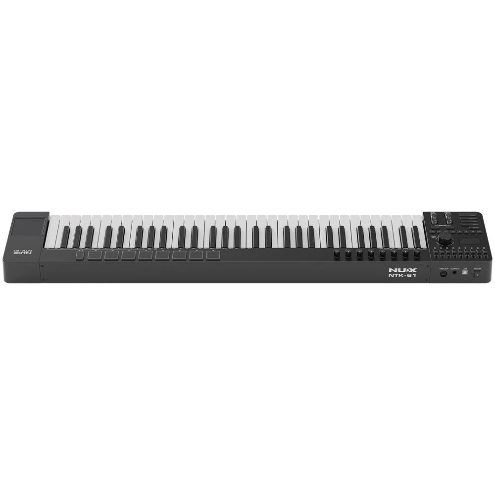 NUX NTK-Series 61-Key USB MIDI Control Keyboard – FREE Cubase LE (Included)