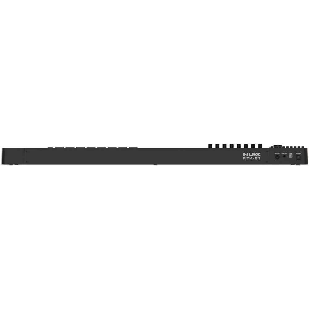 NUX NTK-Series 61-Key USB MIDI Control Keyboard – FREE Cubase LE (Included)