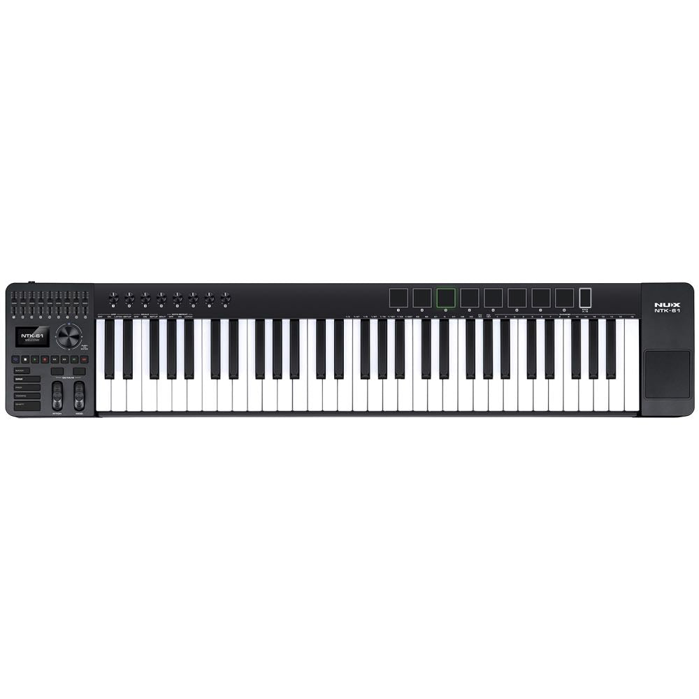 NUX NTK-Series 61-Key USB MIDI Control Keyboard – FREE Cubase LE (Included)