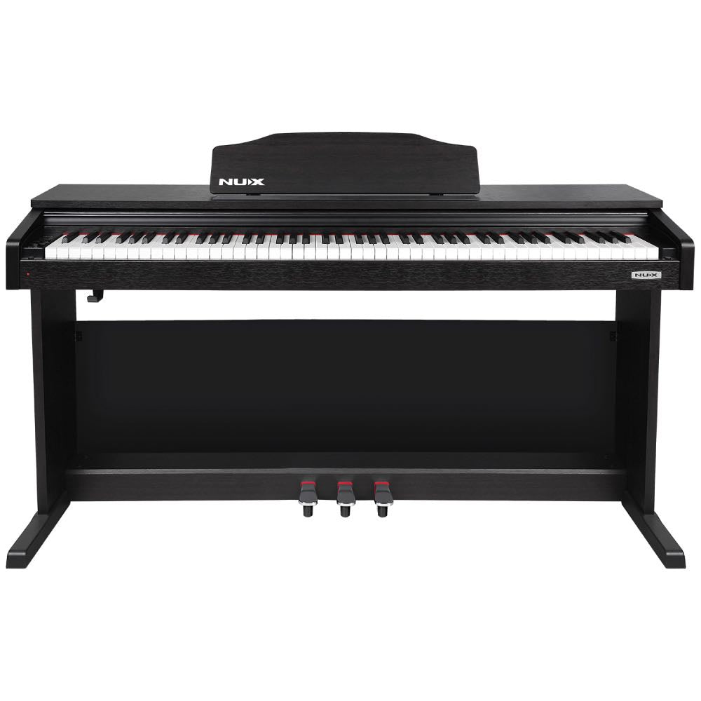 NUX WK-400 88-Key Upright USB Digital Piano with Triple Pedal & Built-In Stand