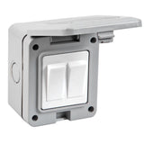 Outdoor IP55 Weatherproof 1-Gang 2-Way Wall Switch
