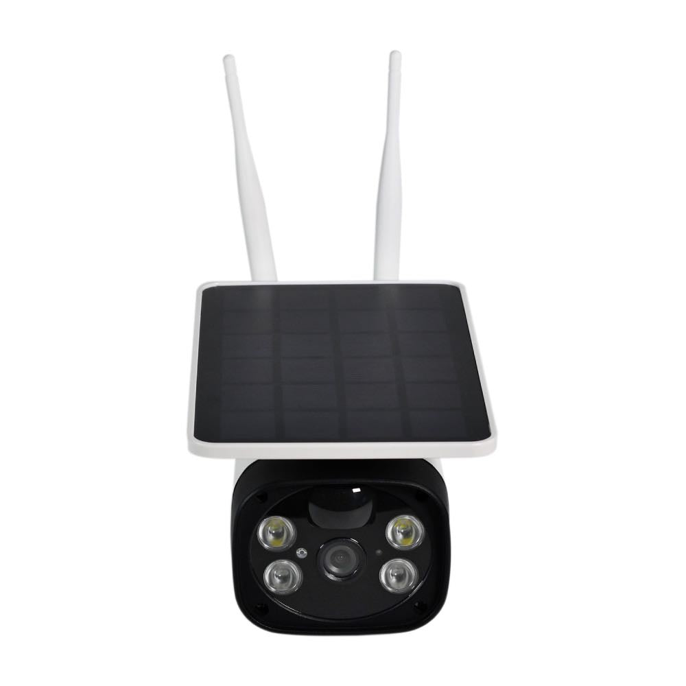 Outdoor Solar Wi-Fi Security Camera with LED Night Vision