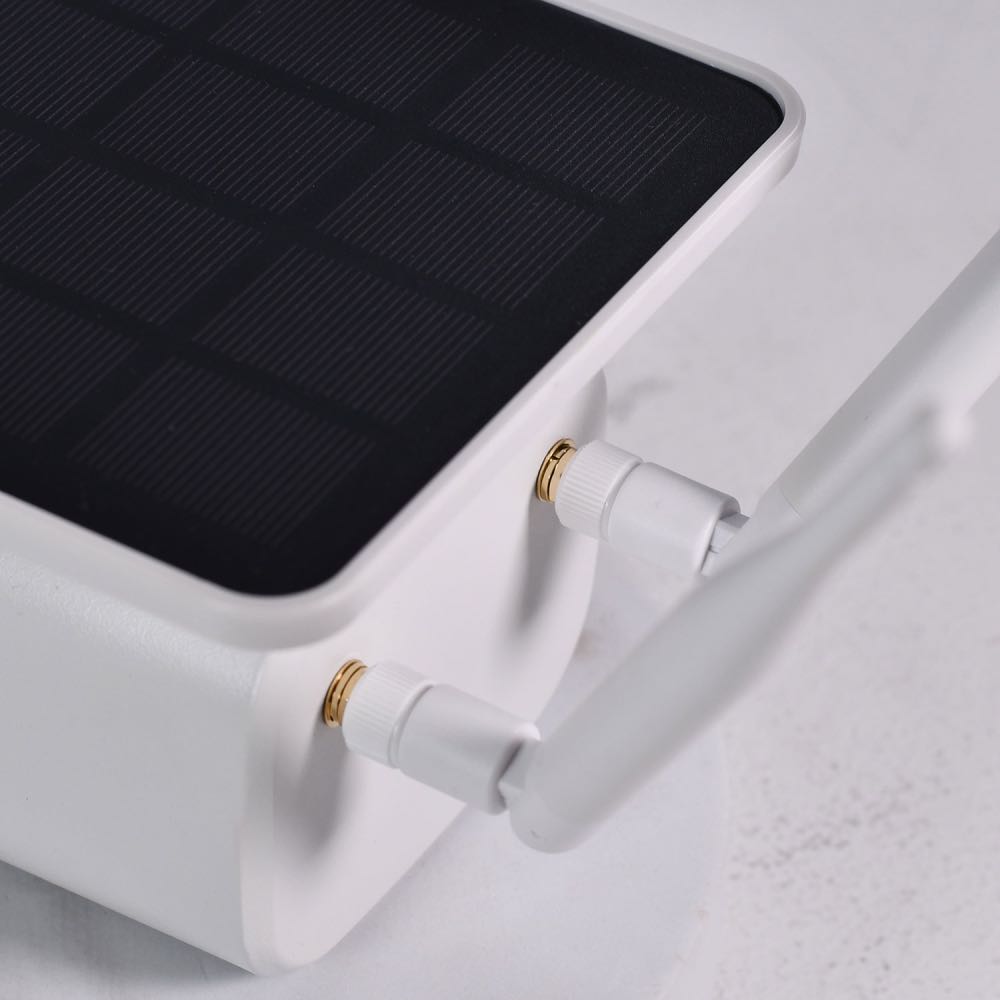 Outdoor Solar Wi-Fi Security Camera with LED Night Vision
