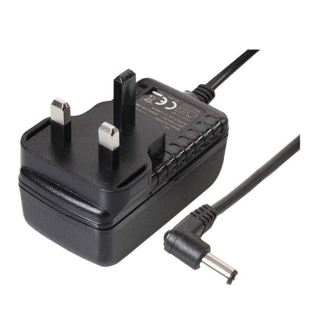 12V 2A AC Power Supply – Right Angle 2.1mm Plug – Ideal for CCTV & Automation