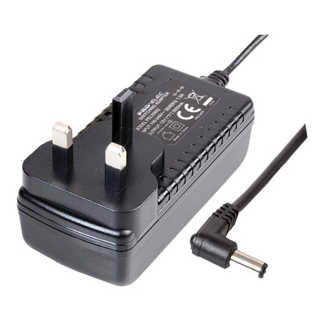 12V 3A AC Power Supply – Right Angle 2.1mm Plug – Ideal for Enclosed Setups