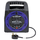 PRO ELEC | 20m 4 Socket Mains Extension Handbag Cable Reel
