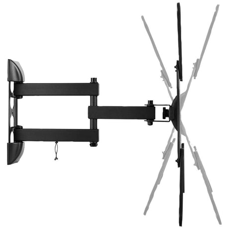 Full Motion TV Wall Bracket with Swivel and Tilt Function and VESA Mount