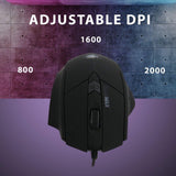 GameMax Tornado Optical LED Gaming Mouse