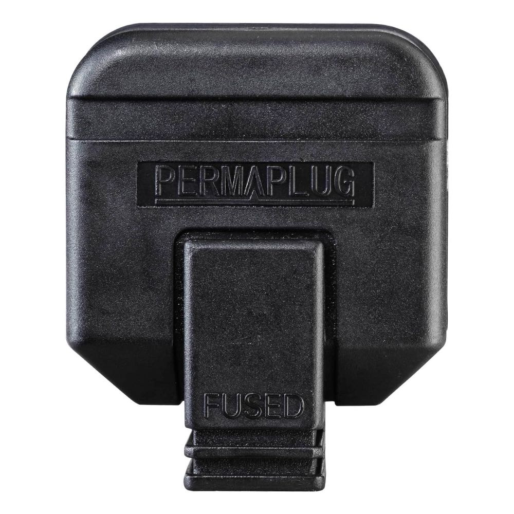 Rubber Plug Top Heavy Duty Permaplug 13A Fused 3-Pin Plugs – Various Colours