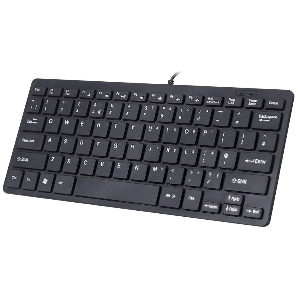 Keykerb Small Premium Mini USB Slim Low-Profile Keyboard – KME