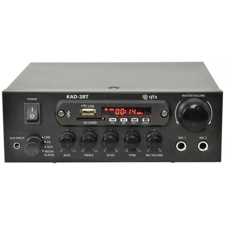 QTX KAD-2BT Digital Audio Stereo Bluetooth Amplifier