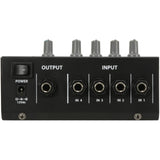 QTX Mini 4-Channel Microphone Mixer