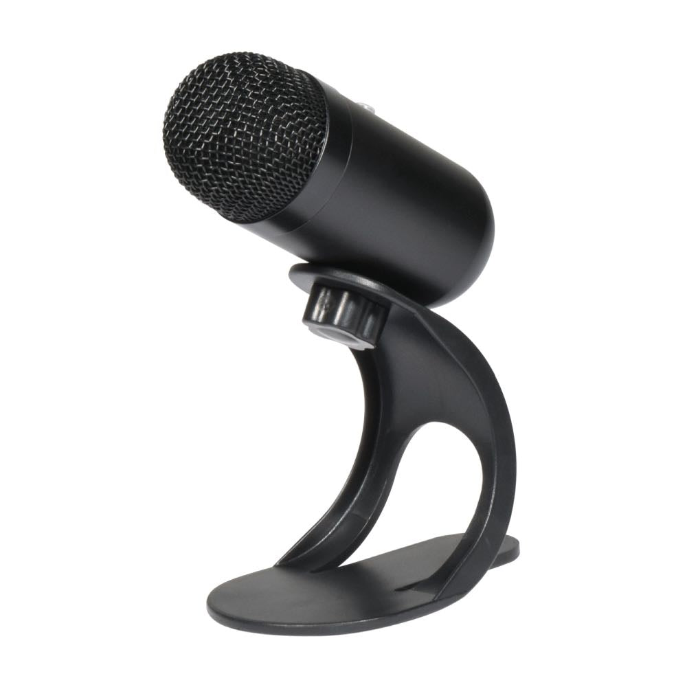 QTX Mini Desktop USB Microphone with Live Mute Button
