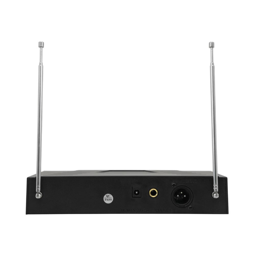 QTX VHF Handheld & Neckband Combo Wireless Microphone System