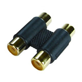 RCA Phono Coupler Adaptor – 2-Way & 3-Way Gold-Plated Joiner