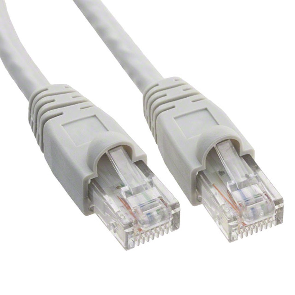 RJ45 Ethernet Patch Lead LAN Networking Cables – White – 0.5m to 30m