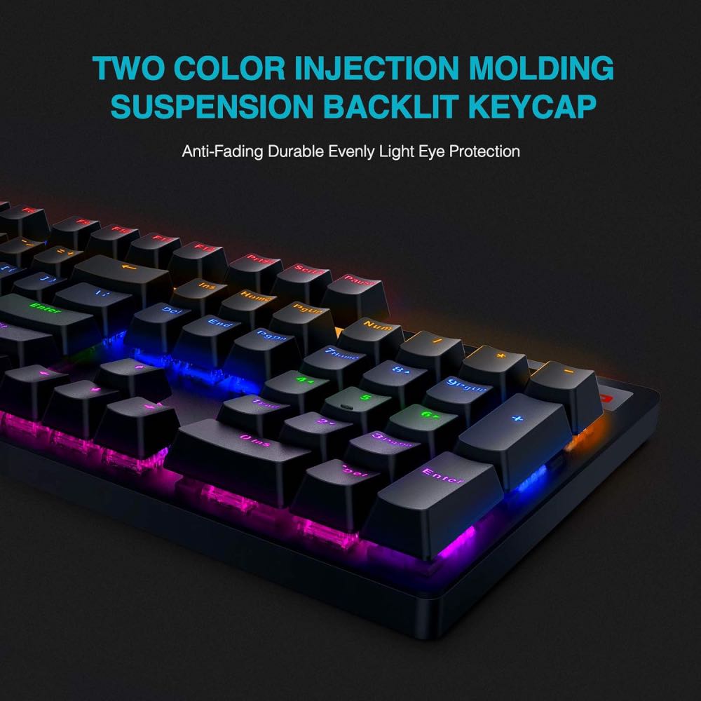 Rapoo VPRO V500 Pro Mechanical Gaming Keyboard (UK Layout)