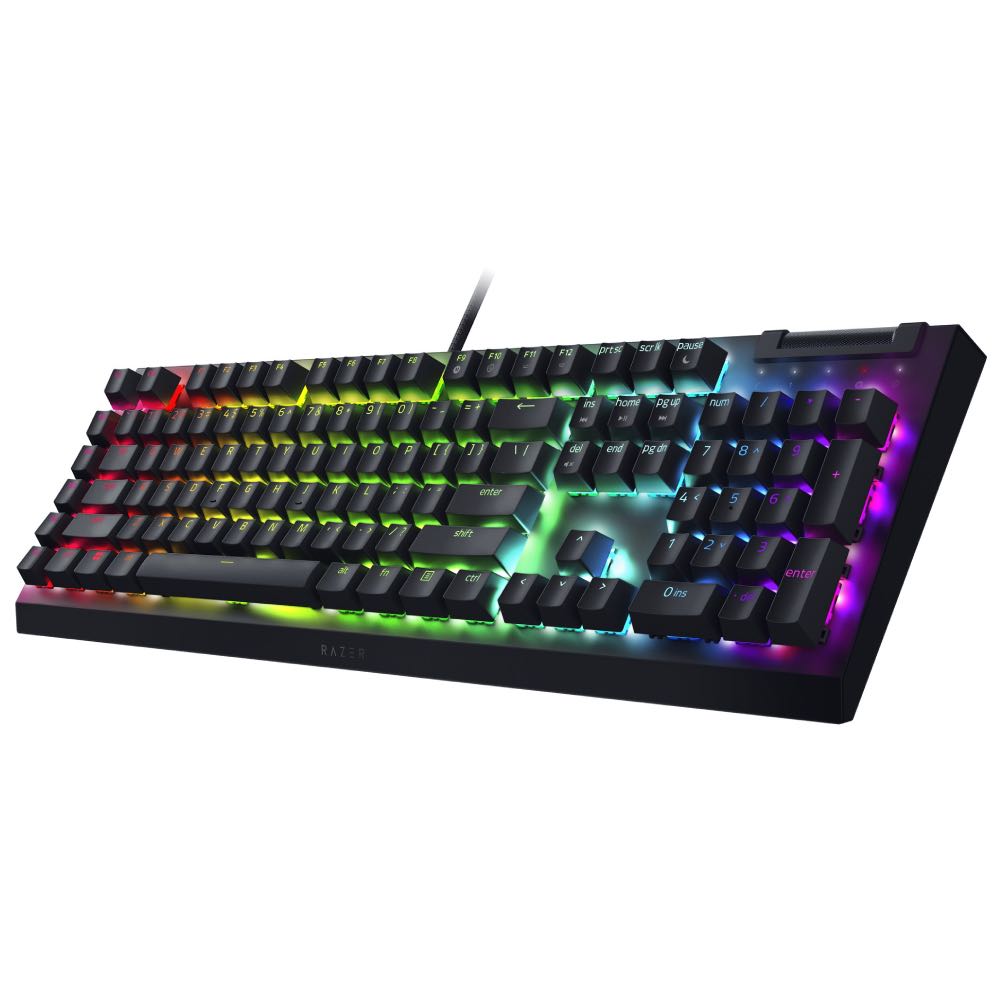 Keyboard Uk Razer Razer BlackWidow V4 X RGB Mechanical USB Gaming Keyboard (UK Layout) – KME