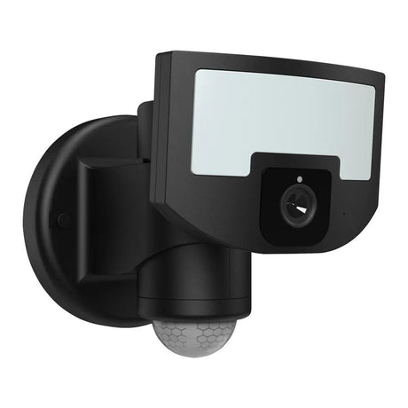 Robotic Security Camera with Auto-Tracking Light in Black – Wi-Fi Enabled Motion Detection & Two-Way Audio