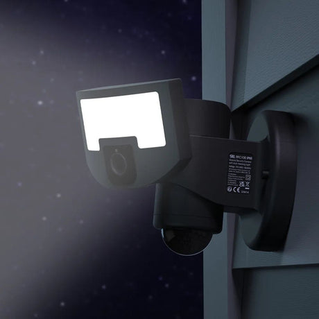 Security Floodlight 1700 Lumen Bright LED Light with Motion Detection Camera and Night Vision