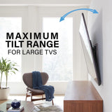 SONUS Tilting TV Bracket 42-Inch to 90-Inch with Maximum Tilt for Easy Viewing