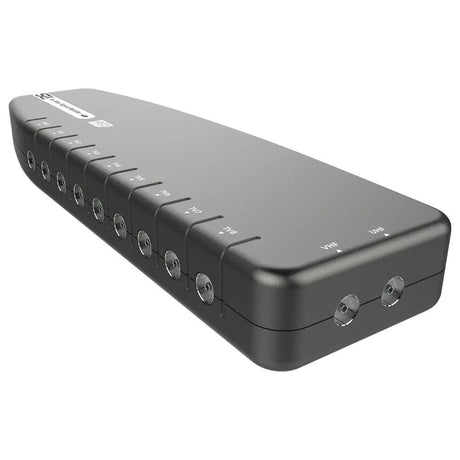 5G Compatible 8 Way Signal Booster Aerial Amplifier Distributes HD TV, Freeview, DAB, FM Signals
