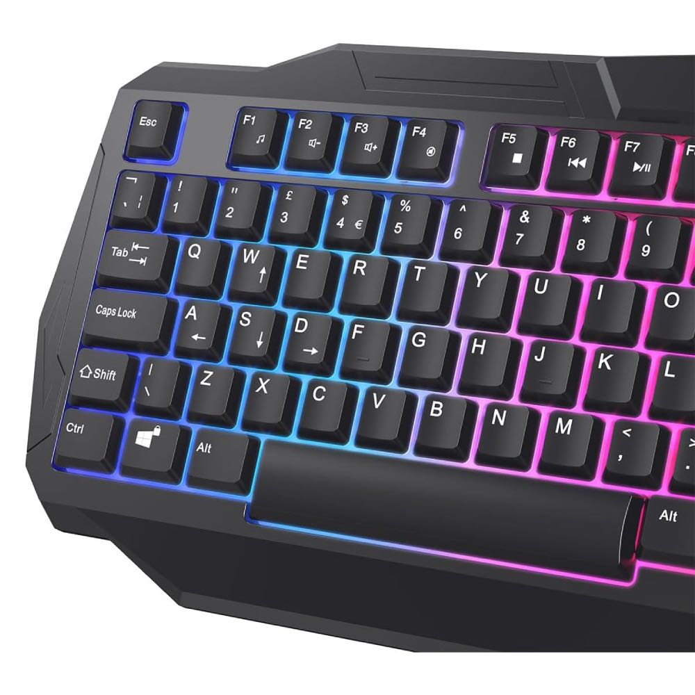 Scorpion CiT 4-in-1 PC Gaming Bundle – Keyboard, Mouse, Headset & Mousemat (Black)