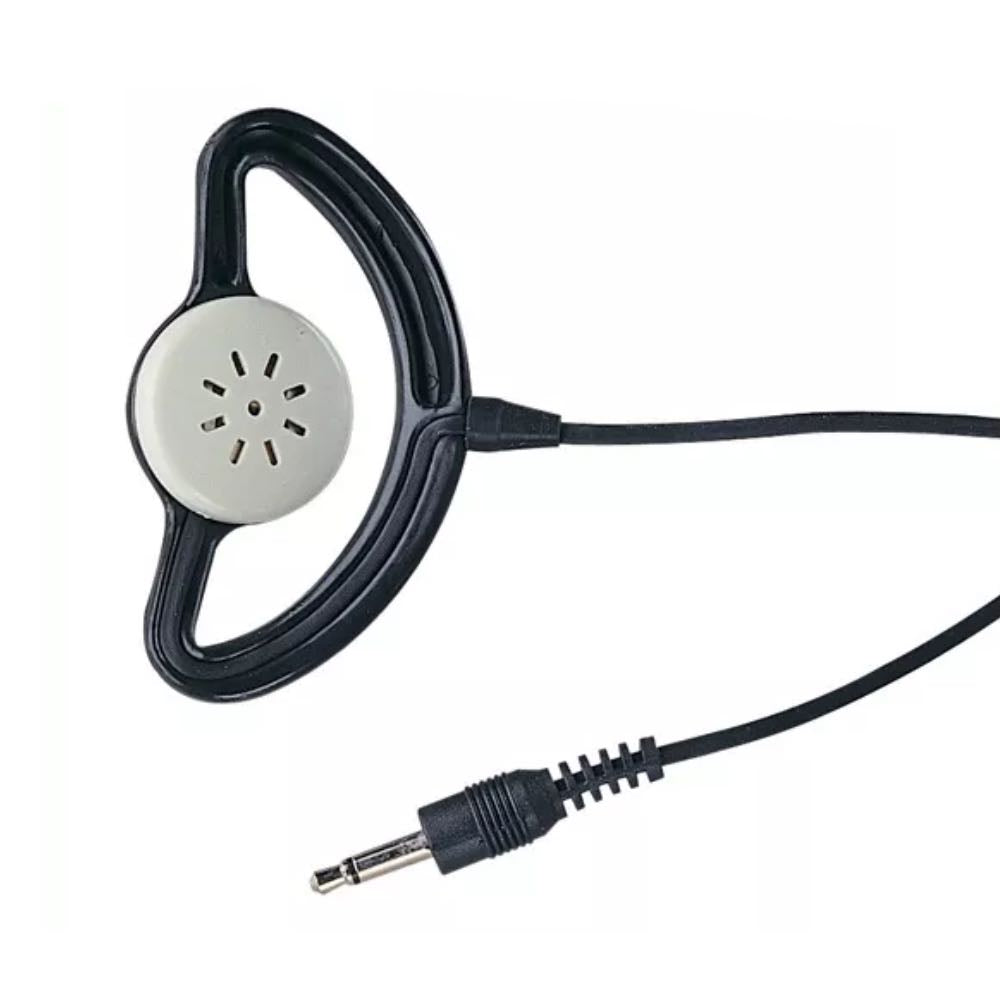 Security Guard Mono Single Ear Earpiece with Over-Ear Band & 3.5mm Mono Jack