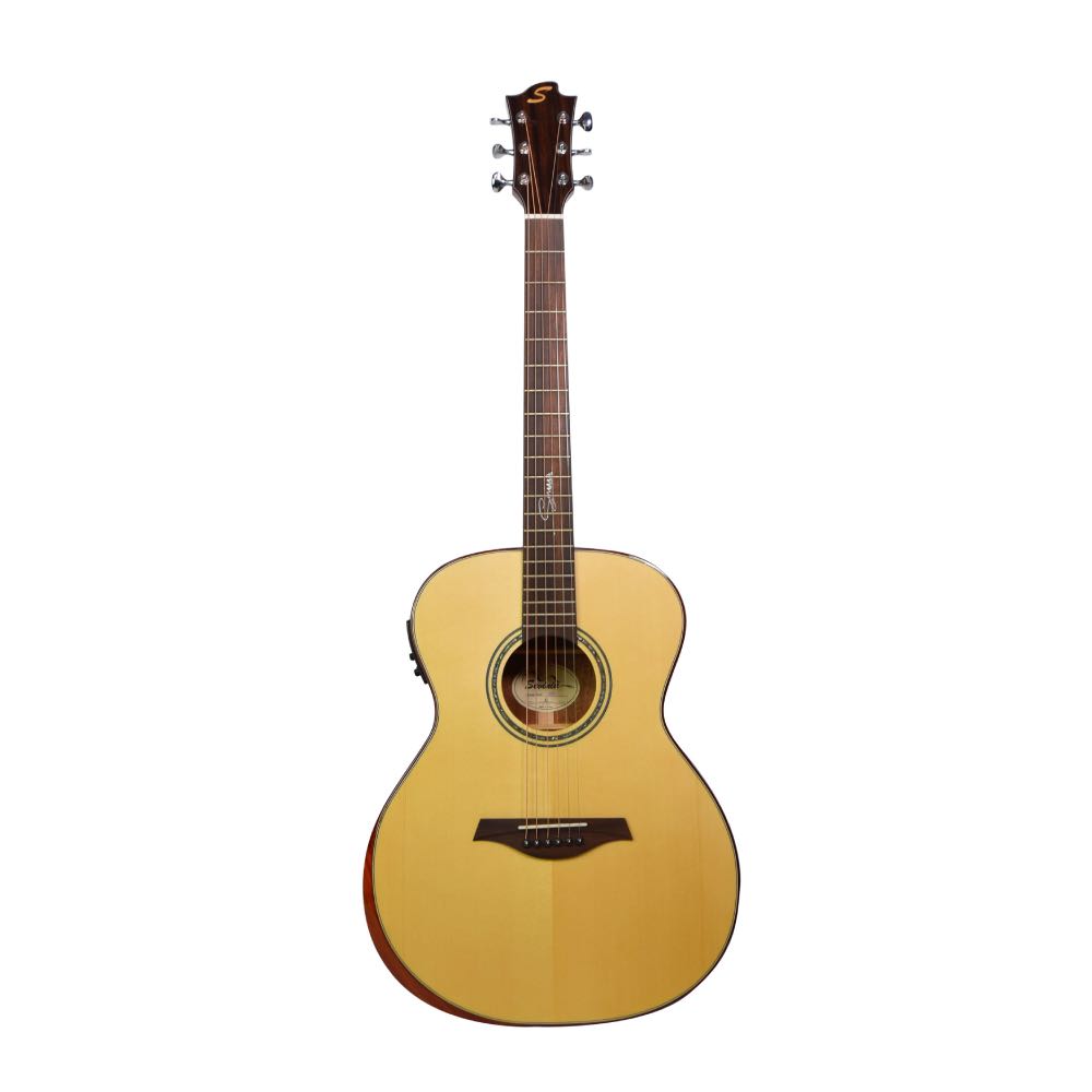 Sevinia Signature Series Orchestra Model Electro-Acoustic Guitar – All-Solid Wood + Bag & Strap