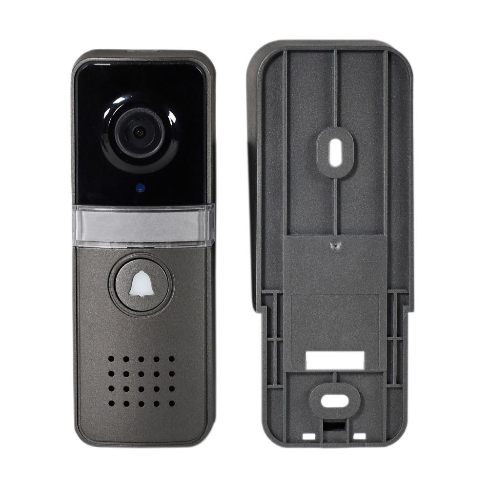 Smart 2-Wire Video Doorbell System with 7” FHD Touchscreen & Lock Support