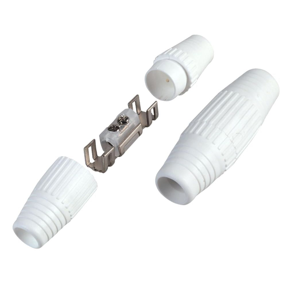 TV Coaxial Cable Joiner with Screw Terminals – Multi-Pack Options