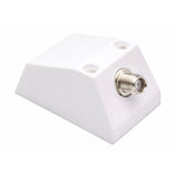 TV & Satellite Aerial Surface Mount Coaxial IEC & F-Type Wall Socket