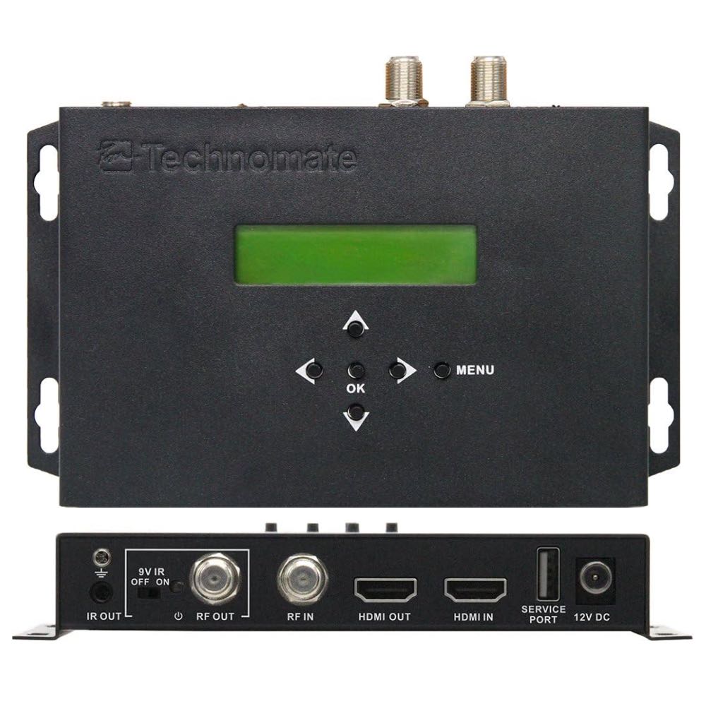 Technomate TM-RF HD IR V6 1080p HDMI DVB-T RF Modulator with IR Control & HDMI Loop-Through