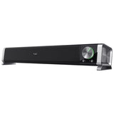 Trust Asto USB Desktop Soundbar for PC & TV with Headphone & Microphone Ports