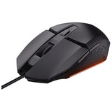 Trust GXT 109 Felox Illuminated Gaming Mouse with Adjustable 6400 DPI & 6-Button Control
