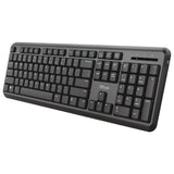 Trust TK-350 Quiet Wireless Full-Size Keyboard (UK Layout)