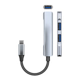 USB-C to 3x USB-4 OTG Adaptor