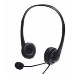 USB Multimedia Headset with Boom Microphone & In-Line Controls