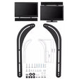 Universal TV Soundbar Bracket with Fixings