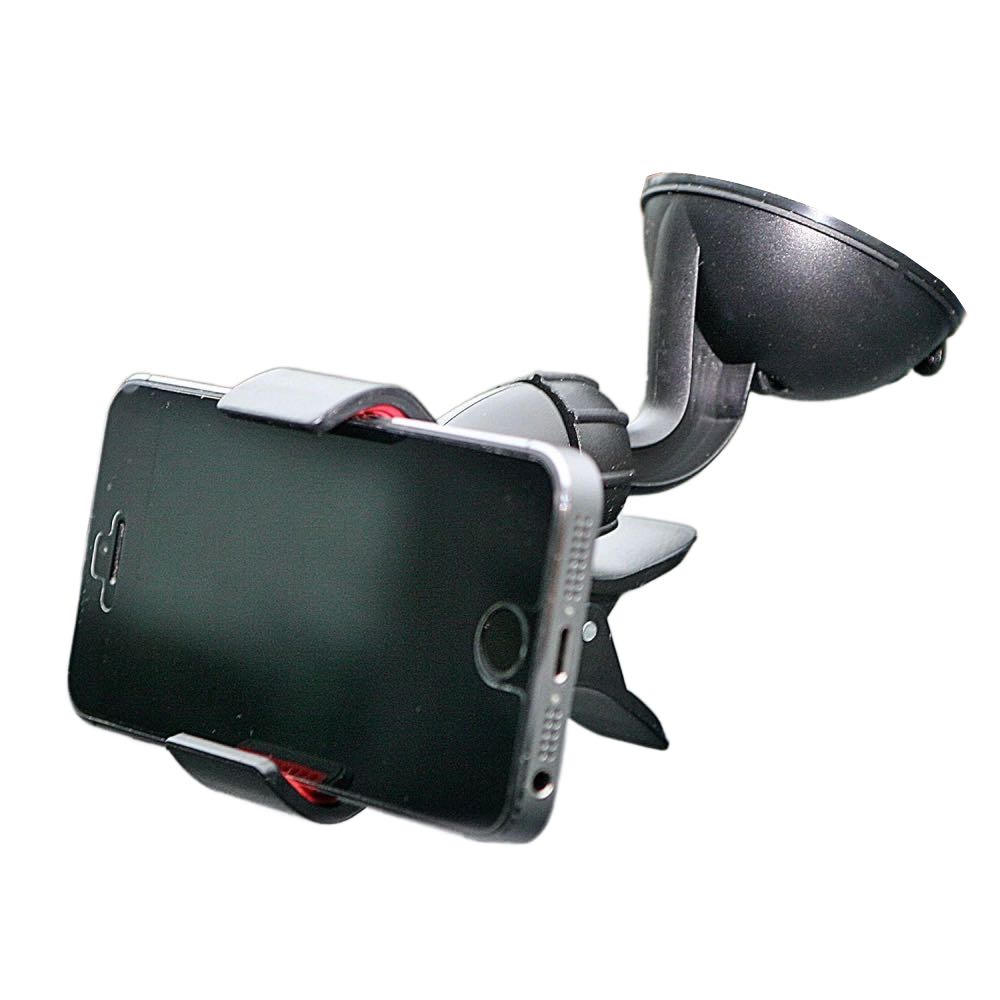 Universal Windscreen Car Phone Holder with 360° Suction Mount