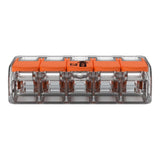 WAGO 221-415 5-Way Lever Wire Connector Transparent – Multi Pack Options
