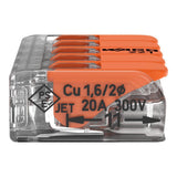 WAGO 221-415 5-Way Lever Wire Connector Transparent – Multi Pack Options