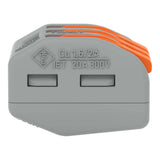 WAGO 222-413 3-Way Lever Wire Connector Grey – Multi Pack Options