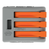 WAGO 222-413 3-Way Lever Wire Connector Grey – Multi Pack Options
