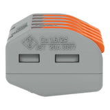 WAGO 222-415 5-Way Lever Wire Connector Grey – Multi Pack Options