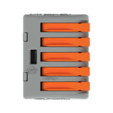 WAGO 222-415 5-Way Lever Wire Connector Grey – Multi Pack Options