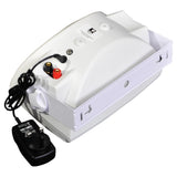 e-audio Bluetooth and Auxiliary Wall Mount Speakers in White with Power Supply
